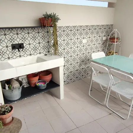 Carlo's Bs128- Terrazza In Centro Tra Cielo E Mare Lägenhet